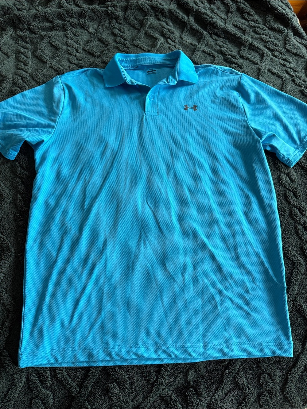 Under Armour Men’s Bright blue Polo Shirt